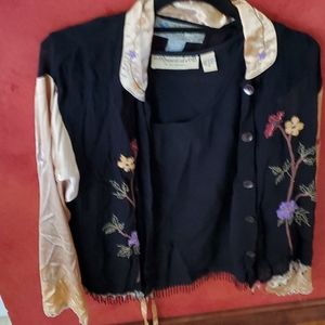 Beautiful 4 pieces skirt, shell, jacket & purse